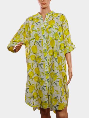 Дамска риза лимон