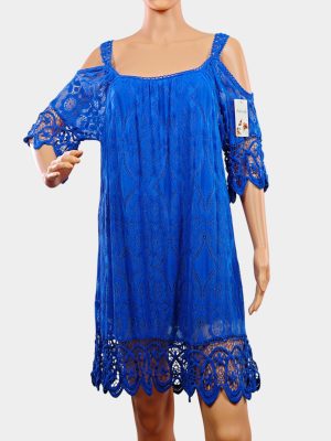 Рокля голо рамо