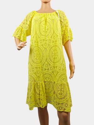 Рокля кръг дантела