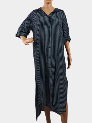 Дълга риза райе