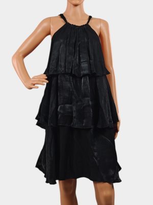 Рокля металик